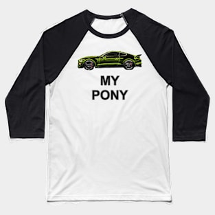 My Pony CZ Neon Baseball T-Shirt